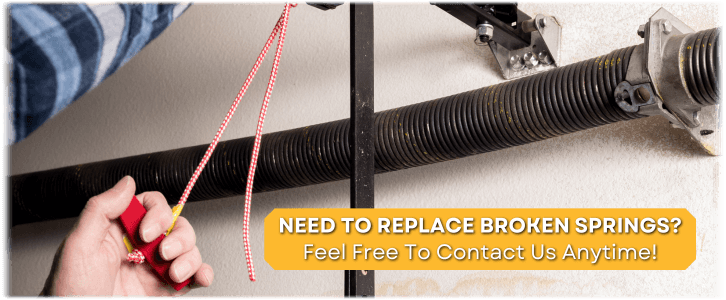 Broken Garage Door Spring Danville CA